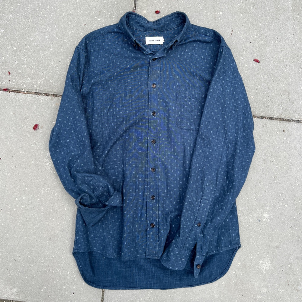 Taylor Stitch Indigo Jack Shirt